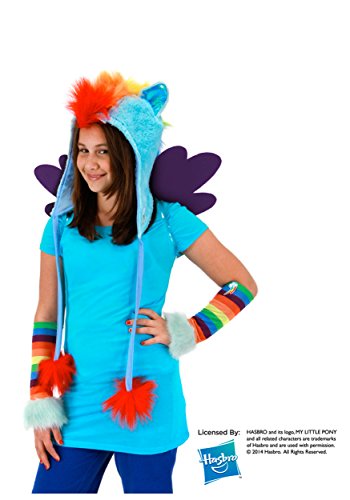 My Little Pony Rainbow Dash Hoodie Hat Costume Headpiece My Little Pony Rainbow Dash Hoodie Hat Costume Headpiece von Elope