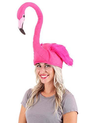 Pink Flamingo Beach Party Adult Costume Hat One Size von Elope
