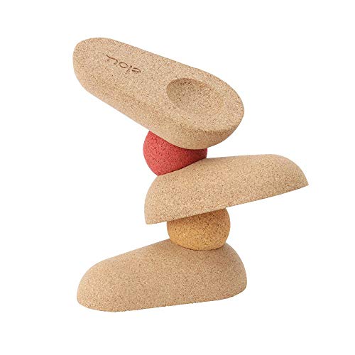 Elou 810210 Kieselsteine, Holzfarbe von Elou