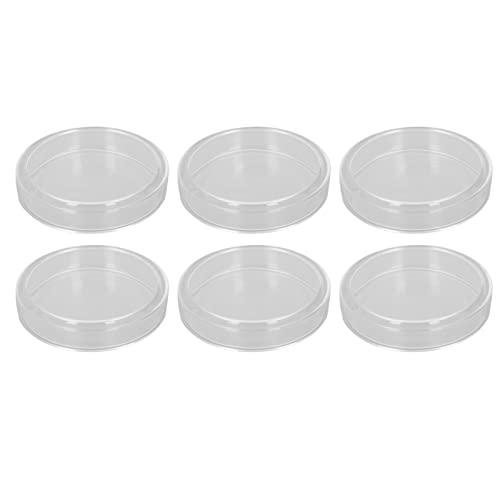 Elprico 10pcs Glas Petrischale für Industrielles Chemisches Experiment, 94 -mm -Bioresearch Petrischalen für Themenfeiern und Lustige Ausstellungsprojekte von Elprico