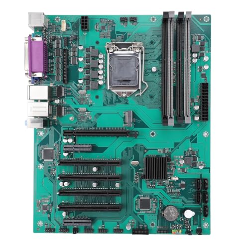 Elprico IND-B85 Industrial Motherboard, ATX-Computer-Mainboard mit LGA 1150 Socket, DDR3, PCIe 3.0, Serial ATA 3.0 für die 4. Gen-CPU der 4. Generation von Elprico