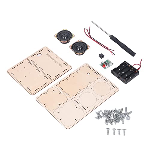 Elprico -Lautsprecher-Kit Hochwertiger Stereo-Surround-Bildungslautsprecher Kit für Kinderlaborausrüstung ohne Farbe/für Im Alter von 7 Bis 14 Jahren von Elprico