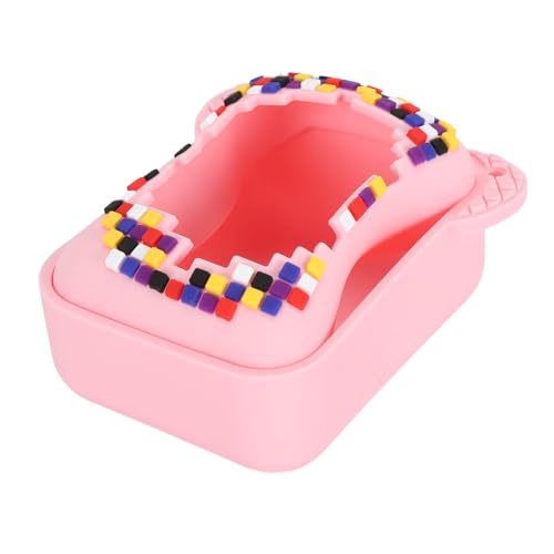 Elprico Silikonabdeckung für Bitzee Interactive Toy Digital Pet, Schutzhauthülle mit Lanyard für Virtuelle Elektronische Haustiere Zubehör (PINK) von Elprico