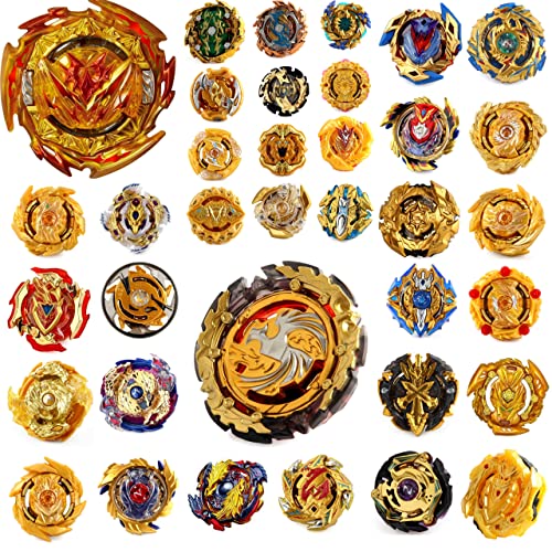 elrozo Gold Kreisel ohne Launcher Kreisel für Burst Evolution Rise Surge Quaddrive Arena Gold (ER) (B-00-135 Gold Bushin Ashindra (er), B- Serie von elrozo