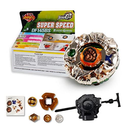 elrozo Rapidity Bandit Goreim Golem + Launcher Kreisel für Zero G Metal Fusion 4d Fury Arena von elrozo