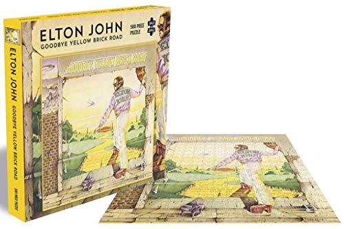 Elton John 'Goodbye Yellow Brick Road' 500 Teile Puzzle von Elton John
