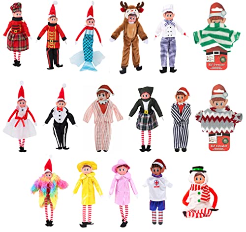 Elves Behavin' Badly Naughty Elf Outfit – Naughty Elf Costumes – 1 Überraschungskostüm, zufällig ausgewählt von Elves Behavin' Badly