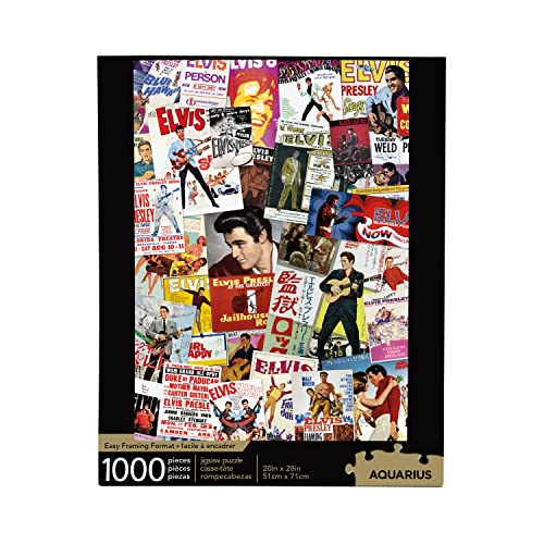 Elvis Presley Puzzle Movie Poster Collage (1000 Teile) von AQUARIUS
