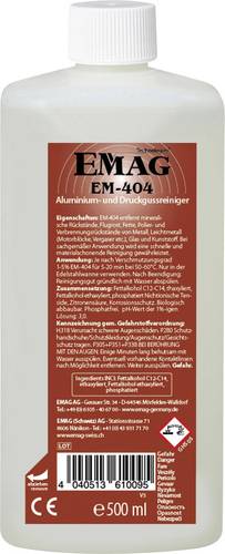 Emag EM404 Reinigungskonzentrat Mineralische Rückstände 500ml von Emag