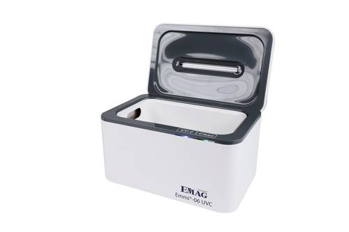 Emag Emmi-06 UVC Ultraschallreiniger Universal 0.65l mit Reinigungskorb von Emag