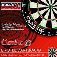 BULL'S Classic Bristle Dartboard von Embassy Sporthandel GmbH