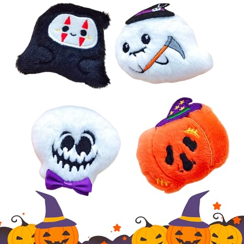 Embhlitfe 4 Stück Halloween Plüsch Ornamente,Halloween Plüsch Puppen Halloween Plüsch Tier Set,Halloween Dekorations Puppen für Halloween Party Tasche Füller Stuff Geschenke Embhlitfe 4 Stück Halloween Plüsch Ornamente,Halloween Plüsch Puppen Halloween Plüsch Tier Set,Halloween Dekorations Puppen für Halloween Party Tasche Füller Stuff Geschenke von Embhlitfe