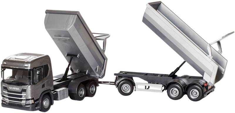 Emek Scania Lastwagen Hook-Lift, Grau von Emek