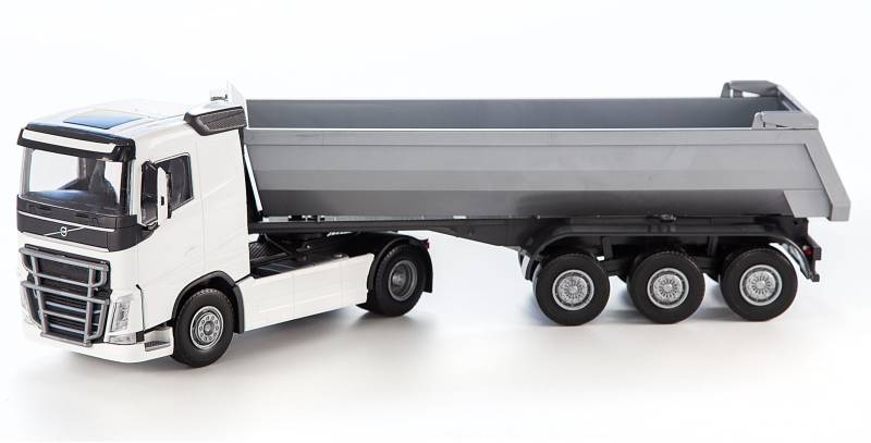 Emek Volvo Kipplaster, Weiß von Emek