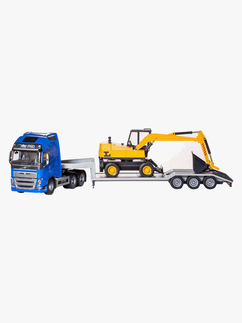 Emek Volvo Tieflader & Bagger, Blau Emek Volvo Tieflader & Bagger, Blau von Emek