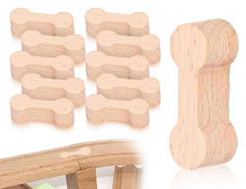 Emezddo 10 Stück Holzschienen Adapter Verbinder,Gleisverbinder,Gleisanschlussadapter,Holzbahnverbinder,Holzeisenbahn Verbindungsstücke,Zuggleisverbinder,Gleiszubehörteile,Gleiszubehör Aus Holz Emezddo 10 Stück Holzschienen Adapter Verbinder,Gleisverbinder,Gleisanschlussadapter,Holzbahnverbinder,Holzeisenbahn Verbindungsstücke,Zuggleisverbinder,Gleiszubehörteile,Gleiszubehör Aus Holz von Emezddo