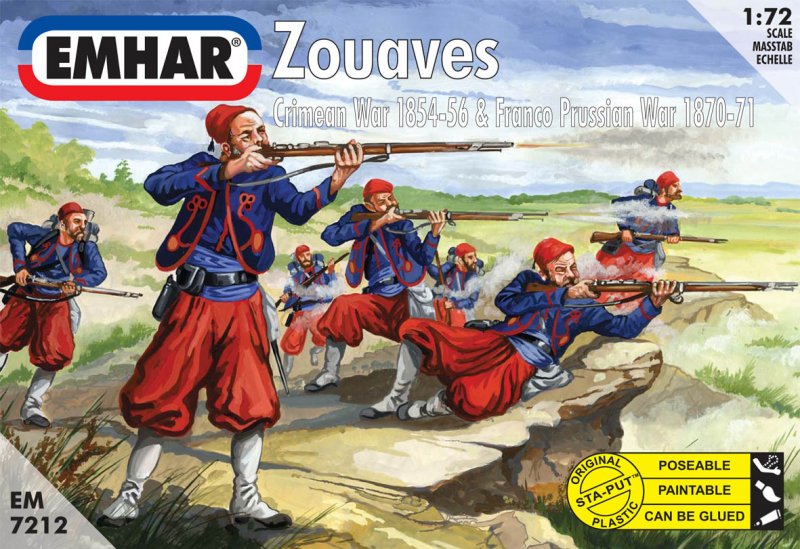 Zouaves Crimean War 1854-56 & Franco Prussian War 1870-71 Zouaves Crimean War 1854-56 & Franco Prussian War 1870-71 von Emhar