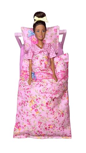 Bedtime kit for Barbie and Sindy Sized Dolls (Handmade) von Emily's Boutique