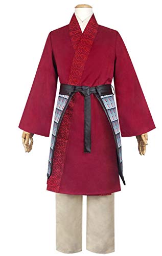 Emin Mulan Kostüm Damen Erwachsene Kleid Chinesische Traditionelle Kleidung für Kinder Halloween Party Verkleidung Festlich Karneval Festkleid Mulan Kleidung 2020 von Emin