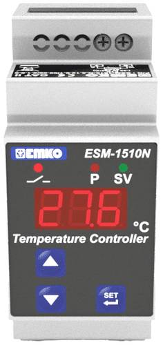 Emko ESM-1510-N 2-Punkt-Regler Temperaturregler J -50 bis 800°C Relais 10A (L x B x H) 61.2 x 35 x von Emko