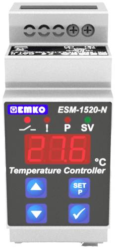 Emko ESM-1520-N.2.05.0.2/01.00/2.0.0.0 2-Punkt und PID Regler Temperaturregler J 0 bis +800°C Relai von Emko