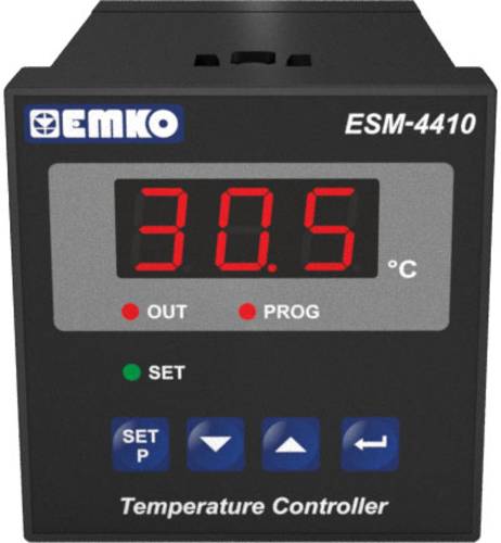Emko ESM-4410.2.03.0.1/00.00/2.0.0.0 2-Punkt-Regler Temperaturregler Pt100 -50 bis 400°C Relais 7A von Emko