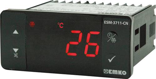 Emko ESM-3711-CN.5.12.0.1/00.00/1.1 2-Punkt-Regler Temperaturregler PTC -50 bis 130°C Relais 16A (L von Emko