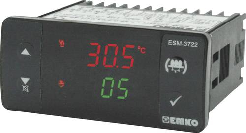 Emko ESM-3722.5.6.6.0.2/01.01/1.6.6 Temperaturregler Relais 3 A, SSR (L x B x H) 65 x 76 x 35mm von Emko