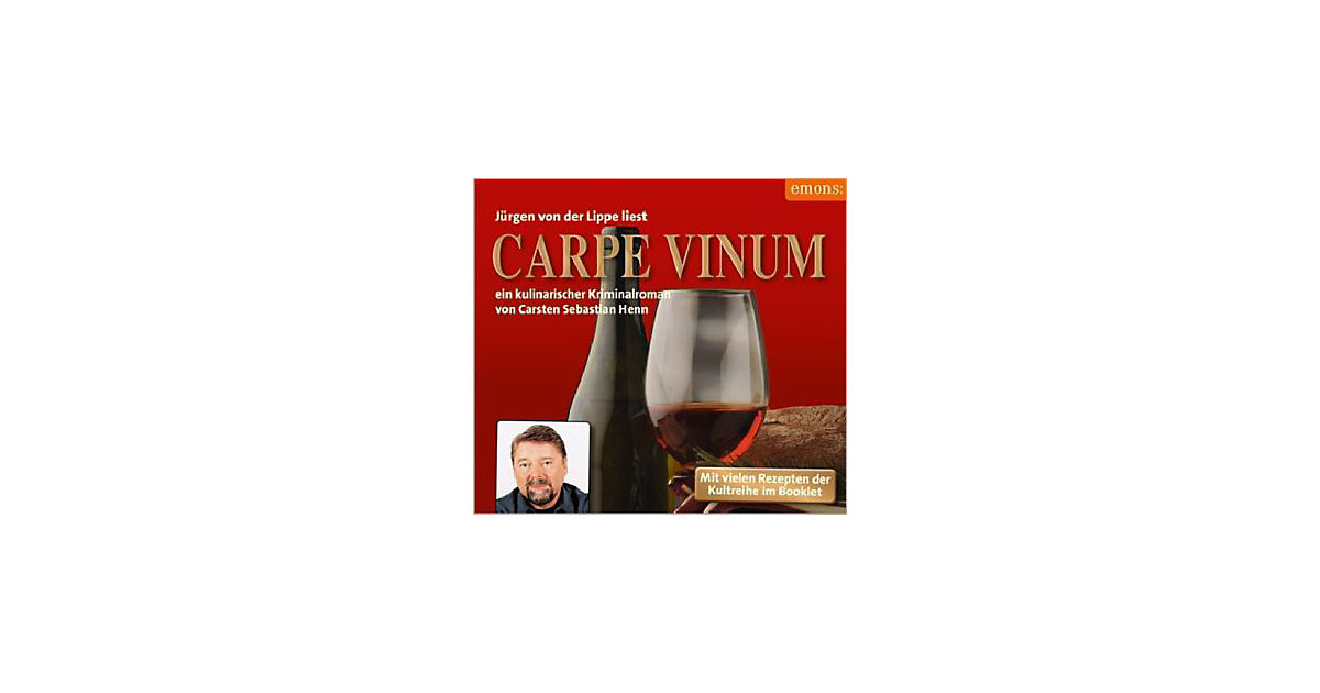 Carpe Vinum, 2 Audio-CDs Hörbuch von Emons Verlag