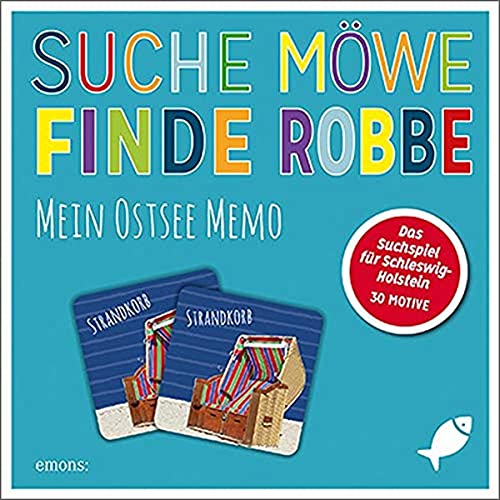 Suche Möwe – Finde Robbe. Mein Ostsee Memo: Memory mit 30 liebevoll gestalteten Motiven Suche Möwe – Finde Robbe. Mein Ostsee Memo: Memory mit 30 liebevoll gestalteten Motiven von Emons Verlag