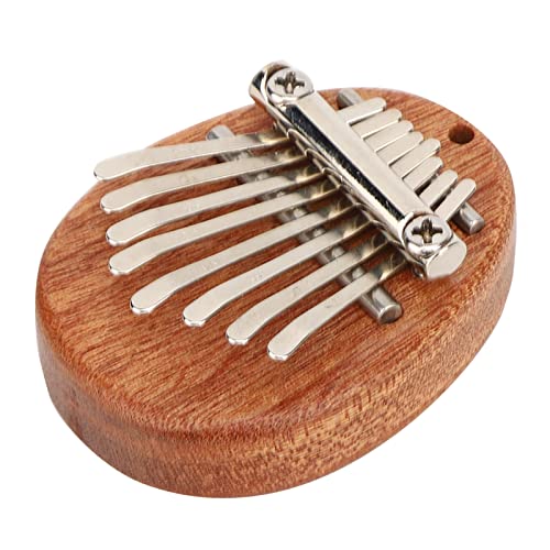 Klavier Musikinstrument Leicht zu Verwenden Herzförmige Kristalldaumen Klavier Daumen Klavier für den Anfänger Oboist für Reisen für die Schule (Ovales Protokoll) von Emoshayoga