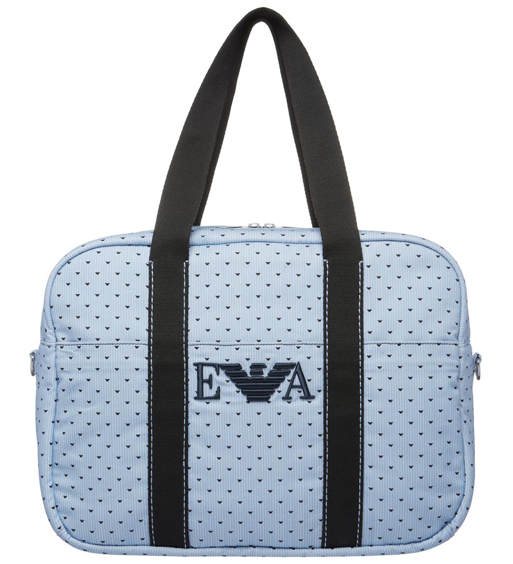 Emporio Armani Wickeltasche - Hellblau/Navy m. Logos - Emporio Armani - One Size - Wickeltaschen Emporio Armani Wickeltasche - Hellblau/Navy m. Logos - Emporio Armani - One Size - Wickeltaschen von Emporio Armani
