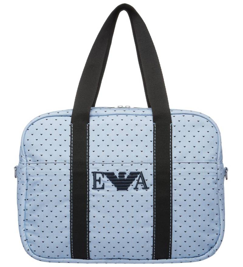 Emporio Armani Wickeltasche - Hellblau/Navy m. Logos - Emporio Armani - One Size - Wickeltaschen Emporio Armani Wickeltasche - Hellblau/Navy m. Logos - Emporio Armani - One Size - Wickeltaschen von Emporio Armani