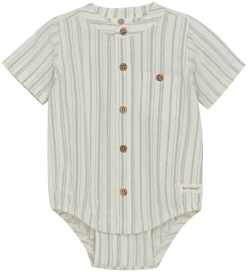 En Fant Body k/ä - Stripe - Eierlikör - En Fant - 68 - Body K/Ä En Fant Body k/ä - Stripe - Eierlikör - En Fant - 68 - Body K/Ä von En Fant