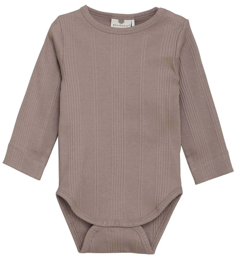 En Fant Body l/ä - Rib - Pilze - En Fant - 1½ Jahre (86) - Body L/Ä von En Fant