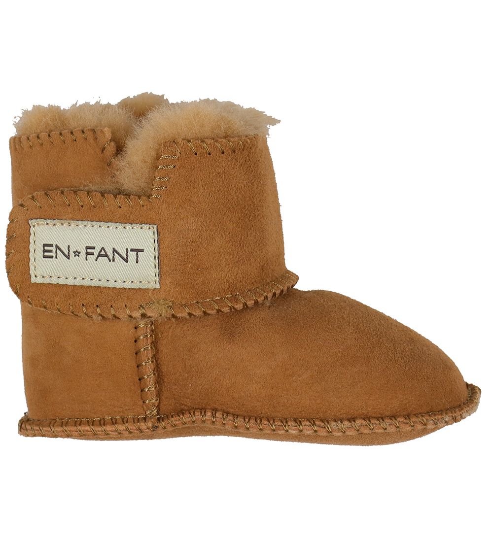 En Fant Lamm-Krabbelschuhe Mit Futter - Leather Brown - En Fant - 20/21 - Leder-Krabbelschuhe En Fant Lamm-Krabbelschuhe Mit Futter - Leather Brown - En Fant - 20/21 - Leder-Krabbelschuhe von En Fant
