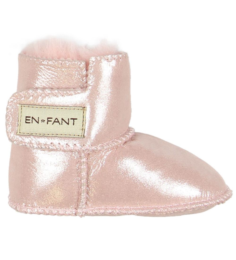 En Fant Lamm-Krabbelschuhe Mit Futter - Rosa Metallic - En Fant - 25/26 - Leder-Krabbelschuhe En Fant Lamm-Krabbelschuhe Mit Futter - Rosa Metallic - En Fant - 25/26 - Leder-Krabbelschuhe von En Fant