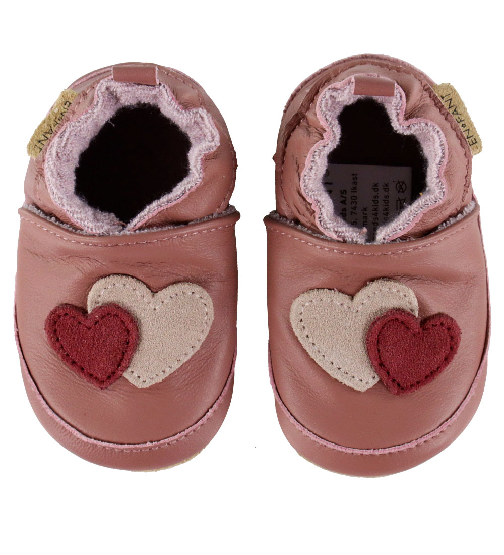 En Fant Leder-Krabbelschuhe - Applikation - Burlwood m. Herzen - En Fant - 24 - Leder-Krabbelschuhe En Fant Leder-Krabbelschuhe - Applikation - Burlwood m. Herzen - En Fant - 24 - Leder-Krabbelschuhe von En Fant