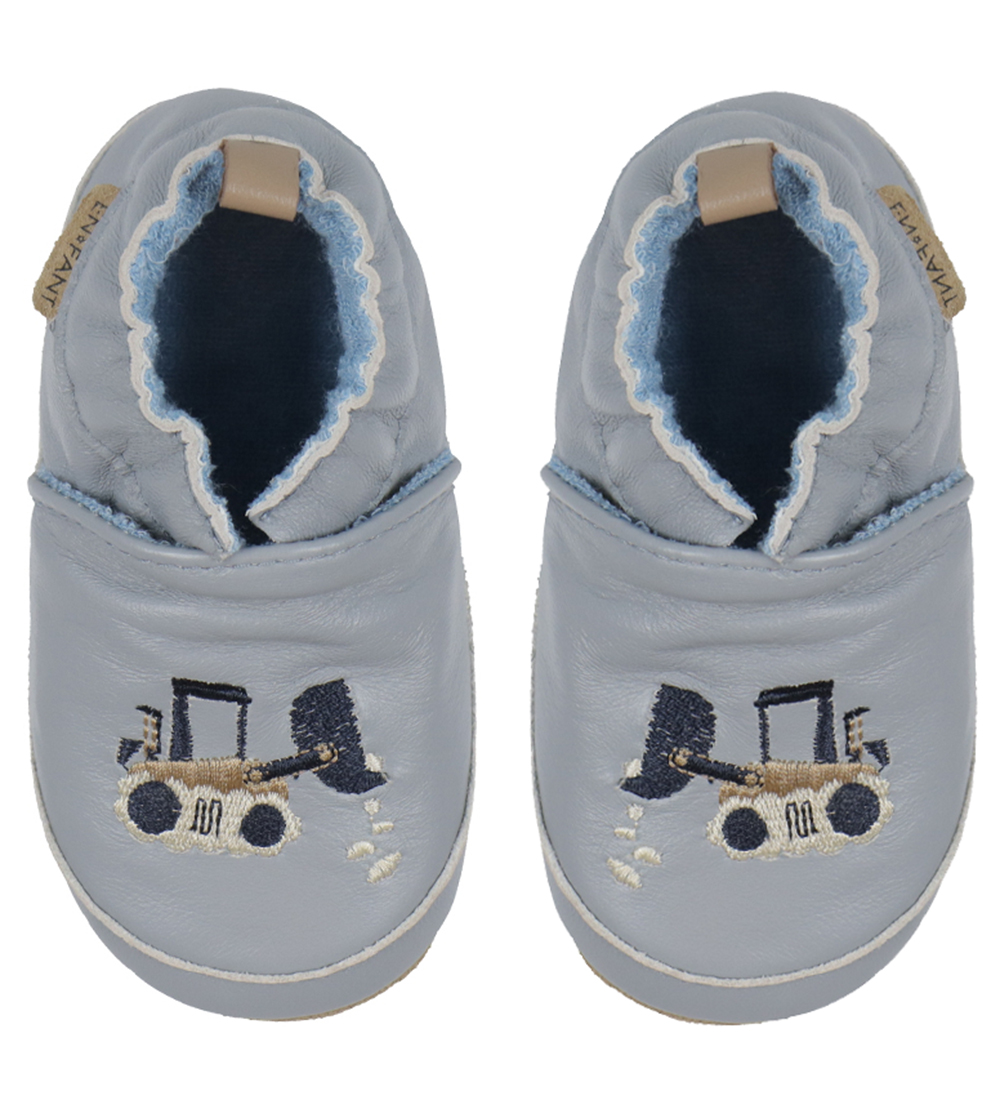 En Fant Leder-Krabbelschuhe - Applikation - Tradewinds m. Bagger - En Fant - 19 - Leder-Krabbelschuhe En Fant Leder-Krabbelschuhe - Applikation - Tradewinds m. Bagger - En Fant - 19 - Leder-Krabbelschuhe von En Fant