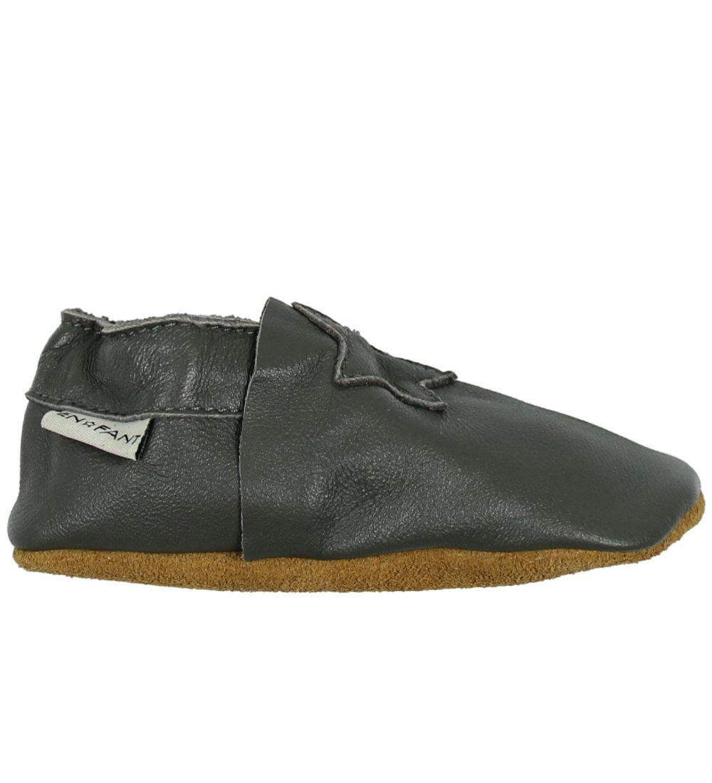 En Fant Leder-Krabbelschuhe - Grau m. Stern - En Fant - 25 - Leder-Krabbelschuhe En Fant Leder-Krabbelschuhe - Grau m. Stern - En Fant - 25 - Leder-Krabbelschuhe von En Fant