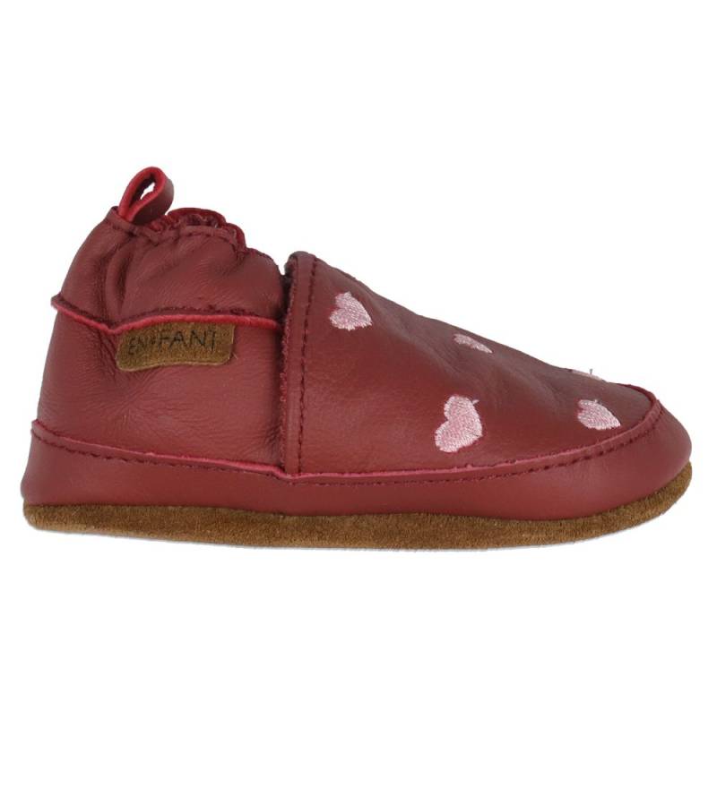 En Fant Leder-Krabbelschuhe - Marsala m. Herzen - En Fant - 25 - Leder-Krabbelschuhe En Fant Leder-Krabbelschuhe - Marsala m. Herzen - En Fant - 25 - Leder-Krabbelschuhe von En Fant