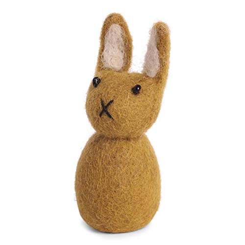 Osteranhänger Hase Ockergelb aus Filz von Én Gry & Sif