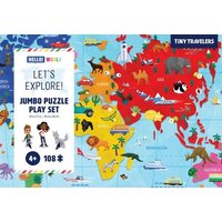 Tiny Travelers Jumbo Puzzle Play Set: Let's Explore! Tiny Travelers Jumbo Puzzle Play Set: Let's Explore! von Encantos