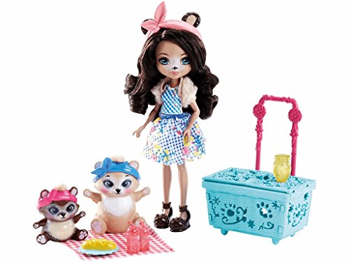 Enchantimals FVJ80 - Picknick im Park Spielset mit 3 Puppen und Tierfiguren, Spielzeug ab 4 Jahren Mehrfarbig Enchantimals FVJ80 - Picknick im Park Spielset mit 3 Puppen und Tierfiguren, Spielzeug ab 4 Jahren Mehrfarbig von Mattel