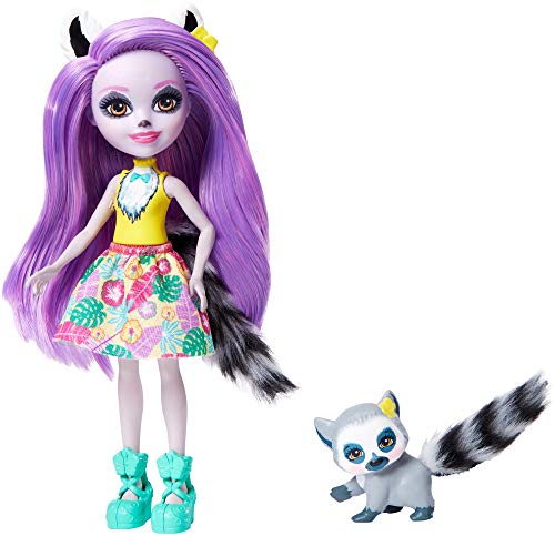 Enchantimals GFN44 - Larissa Lemur und Ringlet, Spielzeug ab 4 Jahren von Enchantimals