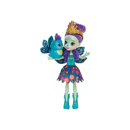 Mattel Enchantimals DYC76 - Pfauenmädchen Patter Peacock, Puppe Mattel Enchantimals DYC76 - Pfauenmädchen Patter Peacock, Puppe von Enchantimals