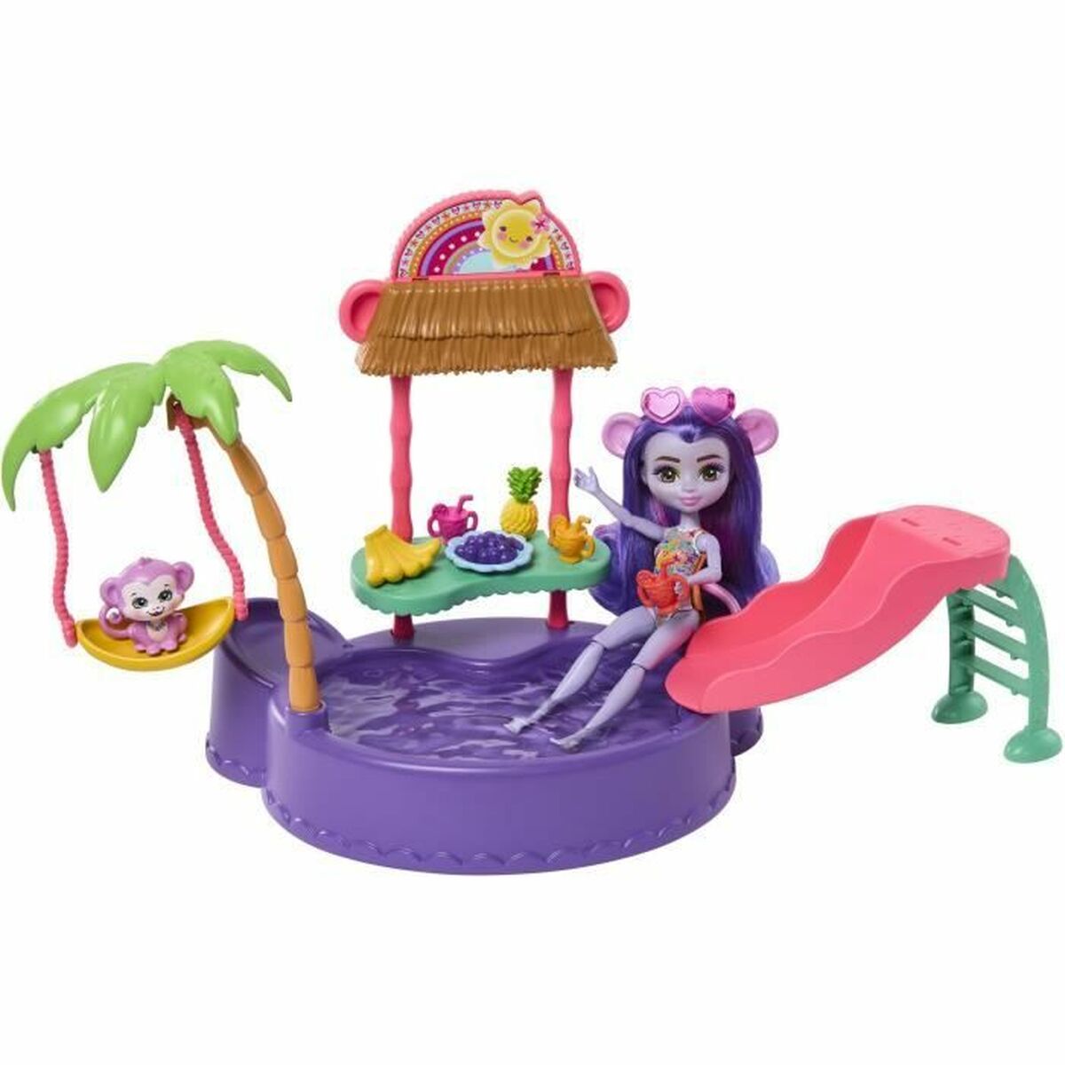 Puppen-Set Enchantimals PISCINE DES SINGES von Enchantimals
