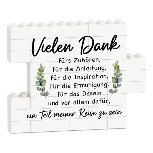 Encoink® Lehrer Geschenk, Kleines Dankeschön Geschenk für Lehrer, Abschiedsgeschenk Erzieherin – Puzzle Dekoration, Danke Geschenk Erzieherin zum Abschied und Geburtstag von Encoink