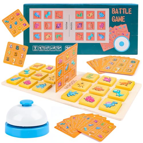 Encuryna Brettspiel Holzspielzeug, 2-in-1 Dinosaurier und Zahlen Memory Game Match Lernspielzeug, Family Brettspiele Gedächtnisspiele, Kinder Lernspiele for ab 3 Jahren Encuryna Brettspiel Holzspielzeug, 2-in-1 Dinosaurier und Zahlen Memory Game Match Lernspielzeug, Family Brettspiele Gedächtnisspiele, Kinder Lernspiele for ab 3 Jahren von Encuryna