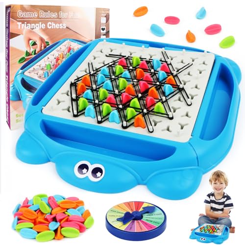 Triggle Spiel Gummibänder - Klassisches Schachspiel Mit Dreieck, Ketten Und Gummibändern - Brain Games Triggle (2) von Encuryna
